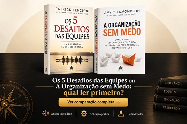 Os 5 Desafios das Equipes ou A Organização sem Medo