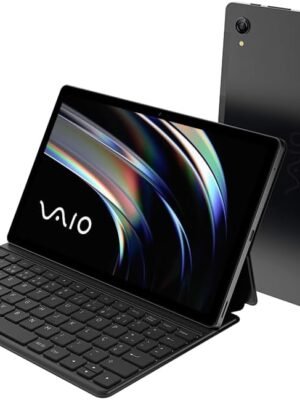 Tablet VAIO TL10 8GB 128GB Octa-Core, Tela 10.4” 2K, 4G WiFi, Câmera 8MP + Selfie 5MP, 7000mAh, Android 13, com Teclado de Conexão Inteligente – Preto
